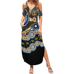 NAIDOC Deadly 50 Years Summer Maxi Dress Aboriginal and Torres Strait Islander