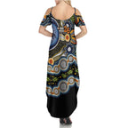 NAIDOC Deadly 50 Years Summer Maxi Dress Aboriginal and Torres Strait Islander