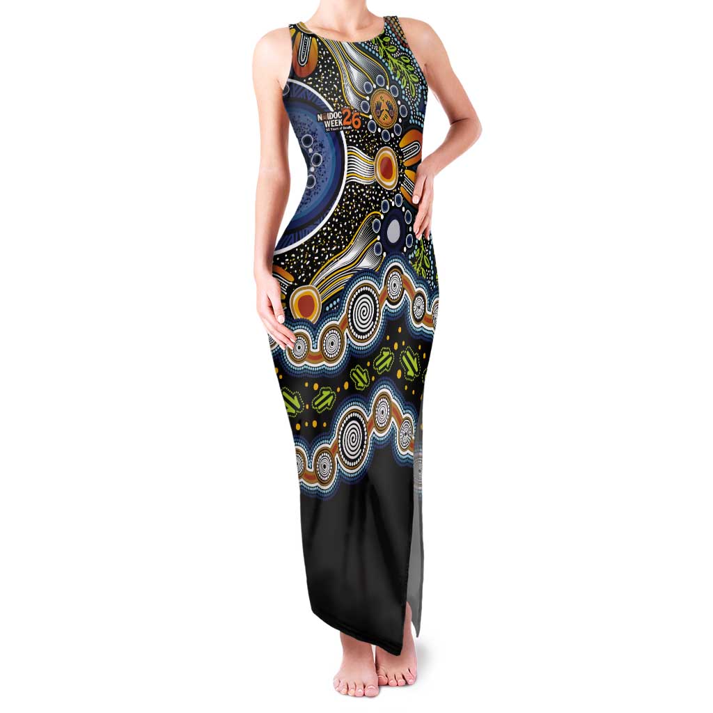 NAIDOC Deadly 50 Years Tank Maxi Dress Aboriginal and Torres Strait Islander