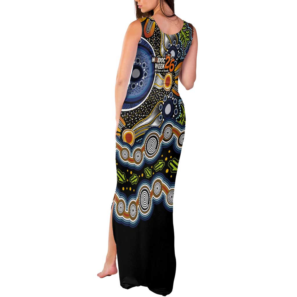 NAIDOC Deadly 50 Years Tank Maxi Dress Aboriginal and Torres Strait Islander