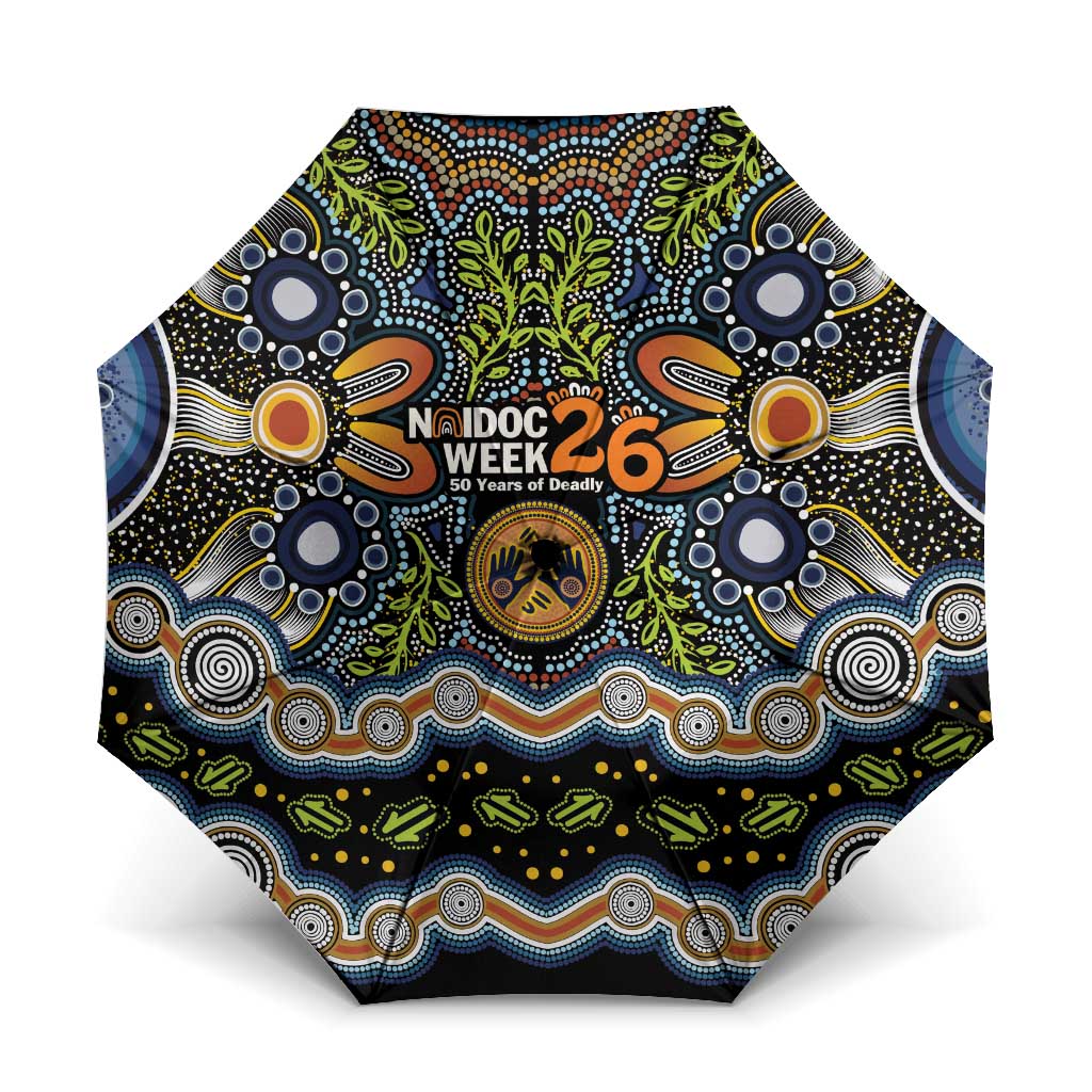 NAIDOC Deadly 50 Years Umbrella Aboriginal and Torres Strait Islander
