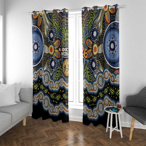 NAIDOC Deadly 50 Years Window Curtain Aboriginal and Torres Strait Islander