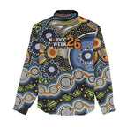NAIDOC Deadly 50 Years Women Casual Shirt Aboriginal and Torres Strait Islander
