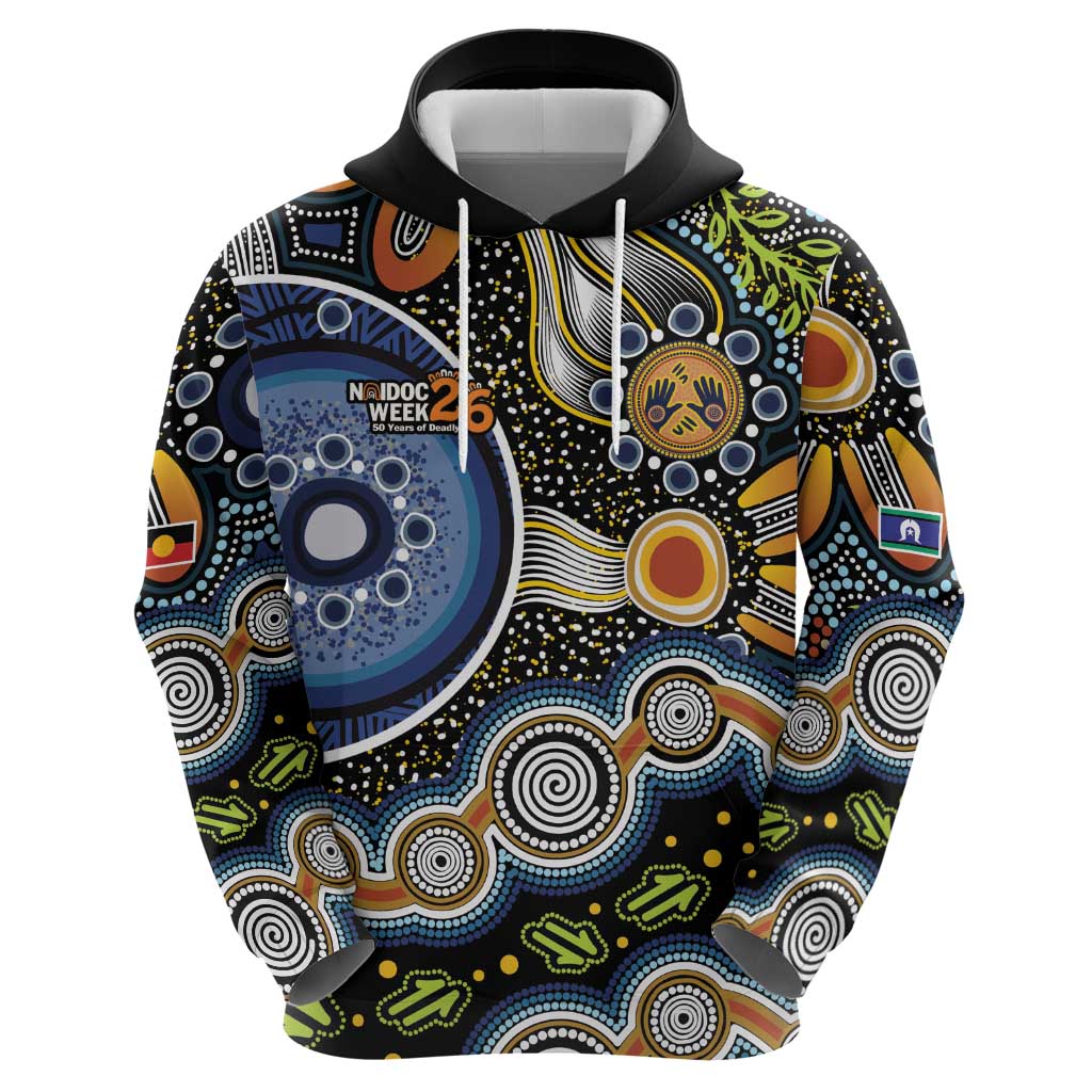 NAIDOC Deadly 50 Years Zip Hoodie Aboriginal and Torres Strait Islander