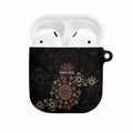 NAIDOC Deadly 50 Years AirPods Case Aboriginal Black Gold Boomerang Art