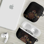 NAIDOC Deadly 50 Years AirPods Case Aboriginal Black Gold Boomerang Art