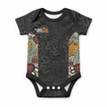 Personalised NAIDOC Deadly 50 Years Baby Onesie Minimalist Aboriginal Art