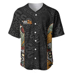 Personalised NAIDOC Deadly 50 Years Baseball Jersey Minimalist Aboriginal Art
