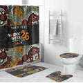 Personalised NAIDOC Deadly 50 Years Bathroom Set Minimalist Aboriginal Art