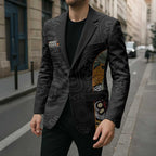 Personalised NAIDOC Deadly 50 Years Blazer Minimalist Aboriginal Art