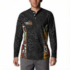 Personalised NAIDOC Deadly 50 Years Button Sweatshirt Minimalist Aboriginal Art