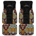 Personalised NAIDOC Deadly 50 Years Car Mats Minimalist Aboriginal Art