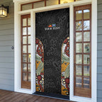 Personalised NAIDOC Deadly 50 Years Door Cover Minimalist Aboriginal Art