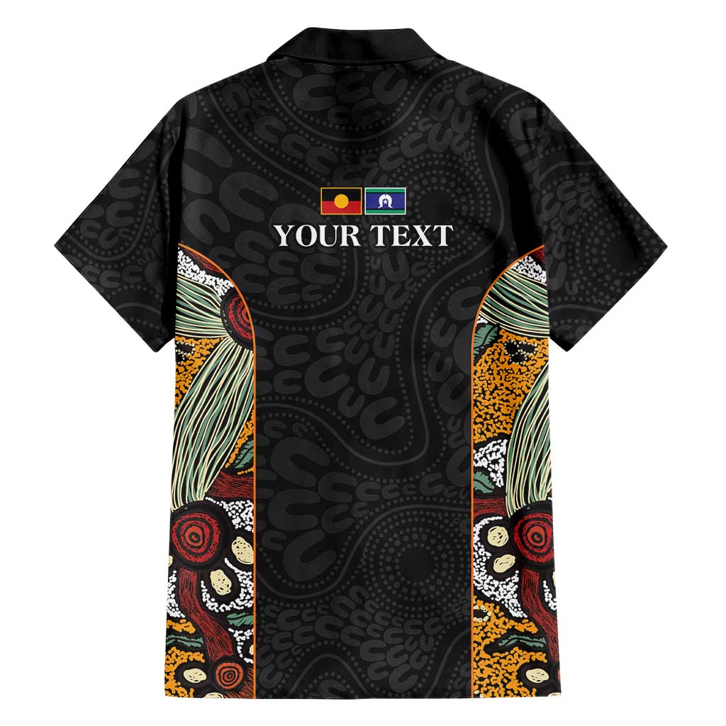 Personalised NAIDOC Deadly 50 Years Family Matching Mermaid Dress and Hawaiian Shirt Minimalist Aboriginal Art