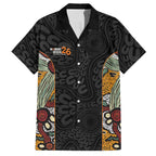 Personalised NAIDOC Deadly 50 Years Hawaiian Shirt Minimalist Aboriginal Art