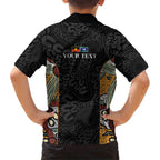 Personalised NAIDOC Deadly 50 Years Hawaiian Shirt Minimalist Aboriginal Art