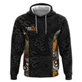 Personalised NAIDOC Deadly 50 Years Hoodie Minimalist Aboriginal Art