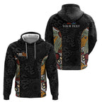 Personalised NAIDOC Deadly 50 Years Hoodie Minimalist Aboriginal Art