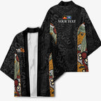 Personalised NAIDOC Deadly 50 Years Kimono Minimalist Aboriginal Art