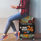 Personalised NAIDOC Deadly 50 Years Luggage Cover Minimalist Aboriginal Art