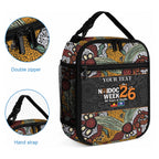 Personalised NAIDOC Deadly 50 Years Lunch Bag Minimalist Aboriginal Art