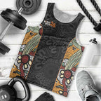 Personalised NAIDOC Deadly 50 Years Men Tank Top Minimalist Aboriginal Art