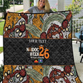 Personalised NAIDOC Deadly 50 Years Quilt Minimalist Aboriginal Art