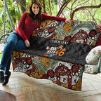 Personalised NAIDOC Deadly 50 Years Quilt Minimalist Aboriginal Art