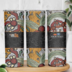 Personalised NAIDOC Deadly 50 Years Skinny Tumbler Minimalist Aboriginal Art