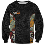 Personalised NAIDOC Deadly 50 Years Sweatshirt Minimalist Aboriginal Art