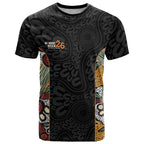 Personalised NAIDOC Deadly 50 Years T Shirt Minimalist Aboriginal Art