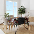 Personalised NAIDOC Deadly 50 Years Tablecloth Minimalist Aboriginal Art