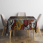 Personalised NAIDOC Deadly 50 Years Tablecloth Minimalist Aboriginal Art