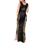 Personalised NAIDOC Deadly 50 Years Tank Maxi Dress Minimalist Aboriginal Art