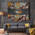 Personalised NAIDOC Deadly 50 Years Tapestry Minimalist Aboriginal Art