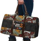 Personalised NAIDOC Deadly 50 Years Travel Bag Minimalist Aboriginal Art