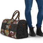 Personalised NAIDOC Deadly 50 Years Travel Bag Minimalist Aboriginal Art