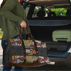 Personalised NAIDOC Deadly 50 Years Travel Bag Minimalist Aboriginal Art