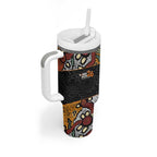 Personalised NAIDOC Deadly 50 Years Tumbler With Handle Minimalist Aboriginal Art