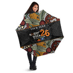Personalised NAIDOC Deadly 50 Years Umbrella Minimalist Aboriginal Art