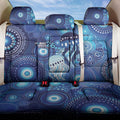 NAIDOC Deadly 50 Years Back Car Seat Cover Jellyfish Aboriginal Culture Inspired Blue