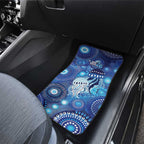 NAIDOC Deadly 50 Years Car Mats Jellyfish Aboriginal Culture Inspired Blue