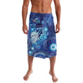 NAIDOC Deadly 50 Years Lavalava Jellyfish Aboriginal Culture Inspired Blue