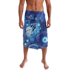 NAIDOC Deadly 50 Years Lavalava Jellyfish Aboriginal Culture Inspired Blue