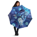 NAIDOC Deadly 50 Years Umbrella Jellyfish Aboriginal Culture Inspired Blue