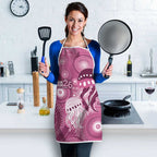 NAIDOC Deadly 50 Years Apron Jellyfish Aboriginal Culture Inspired Pink