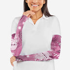 NAIDOC Deadly 50 Years Arm Sleeves Jellyfish Aboriginal Culture Inspired Pink
