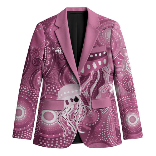 NAIDOC Deadly 50 Years Blazer Jellyfish Aboriginal Culture Inspired Pink