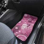 NAIDOC Deadly 50 Years Car Mats Jellyfish Aboriginal Culture Inspired Pink