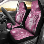 NAIDOC Deadly 50 Years Car Seat Cover Jellyfish Aboriginal Culture Inspired Pink